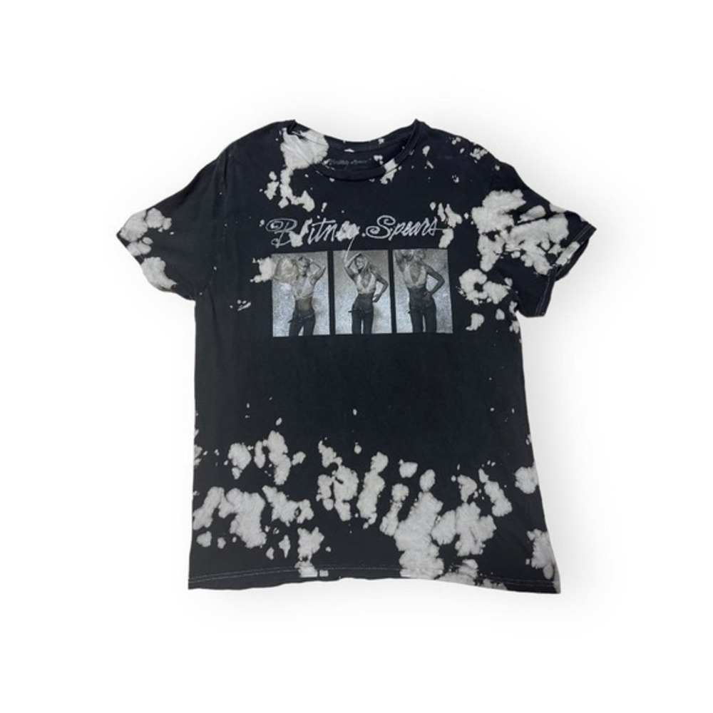 Oversized Bleach-Washed Britney Spears Tee